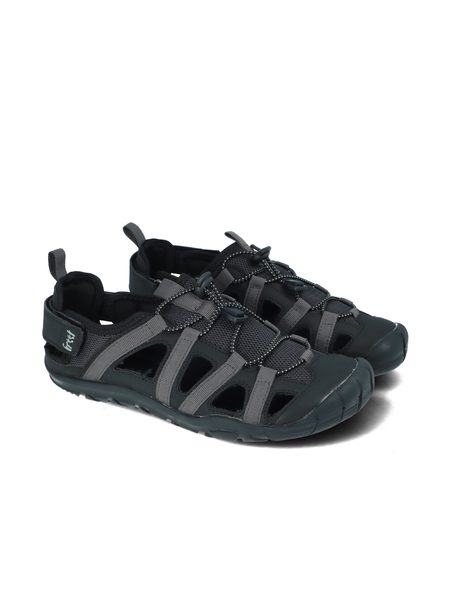 FREET ZENNOR Black Grey | Barefoot sportovní sandály