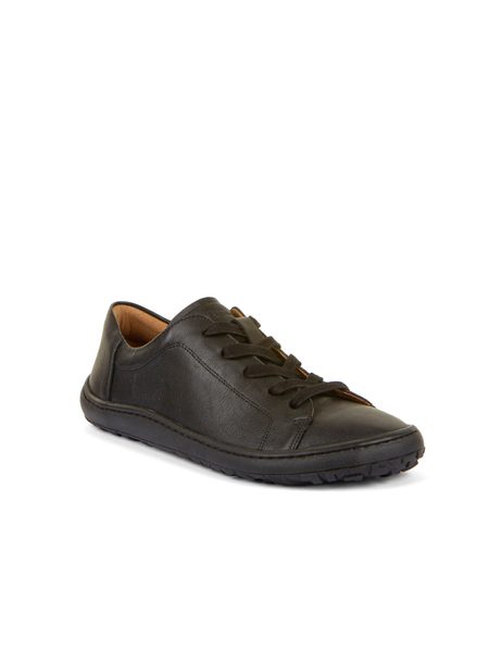 FRODDO TENISKY LEATHER LACES Black III | Barefoot tenisky