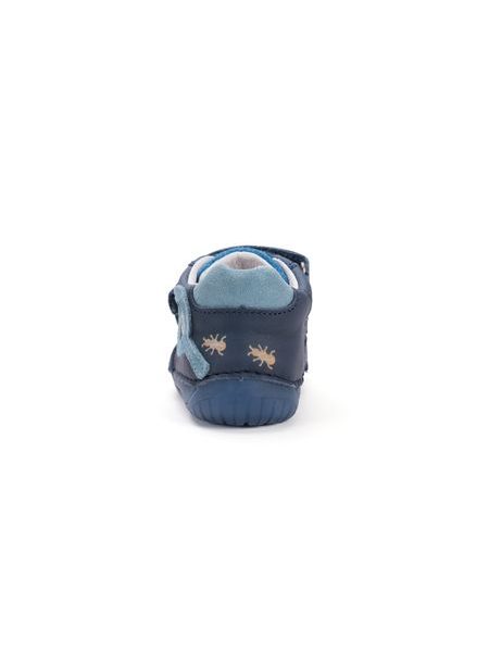 Dětské barefoot tenisky D.D.STEP S070-52576 Světle Modrá svítivá