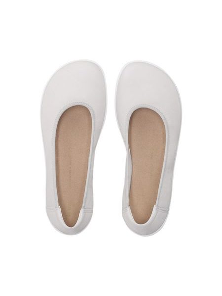 Sabrinas barefoot de senhora Be Lenka Sophie branco giz
