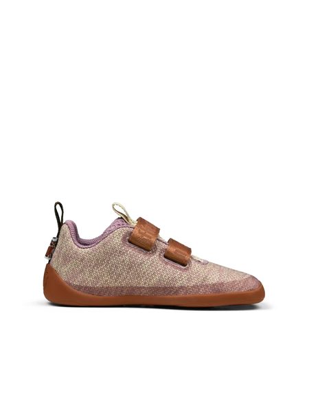 AFFENZAHN SNEAKER KNIT HAPPY CAT Light Pink | Dětské barefoot tenisky