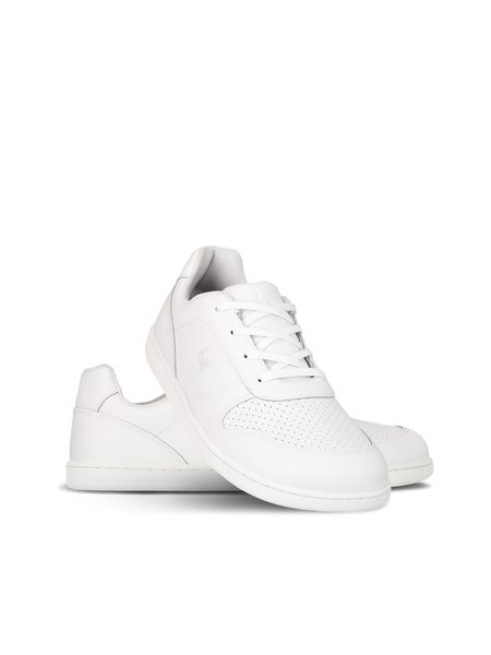 Adidași barefoot pentru copii Be Lenka Scoot Junior albi