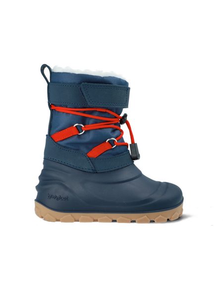 RAYVE FROST HOPPER Dark Blue | Dětské barefoot sněhule