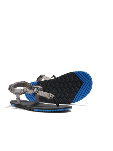 XERO SHOES H-TRAIL Steel Gray / Blue Iolite | Pánské barefoot sandály