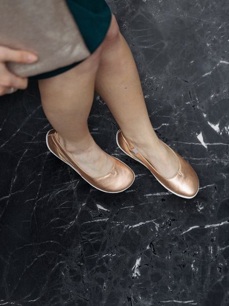Balerini barefoot pentru femei BE LENKA BELLISSIMA 2.0 roz auriu