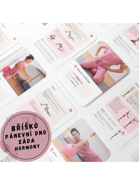 COREYOGA Cvičební karty Diastáza3