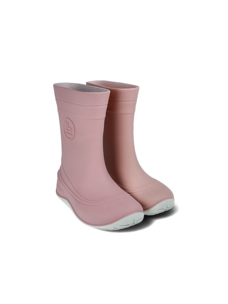 RAYVE MONSOON Pink/Grey | Dětské barefoot holínky