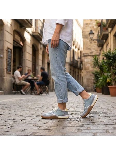 MTNG FREE ORBIT Azul | Dámské barefoot tenisky