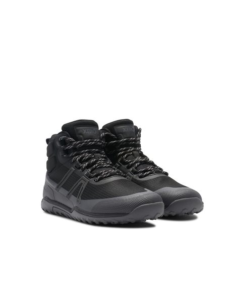 XERO SHOES SCRAMBLER TRAIL MID WP Black / Asphalt | Barefoot outdoorové boty