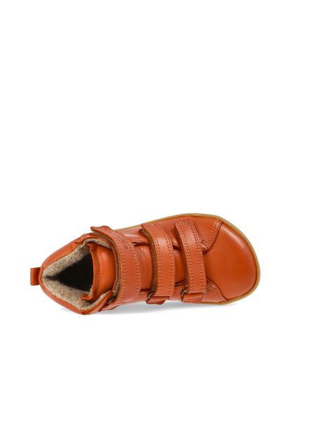CRAVE SNOWFIELD Cognac | Dětské zimní zateplené barefoot boty 2