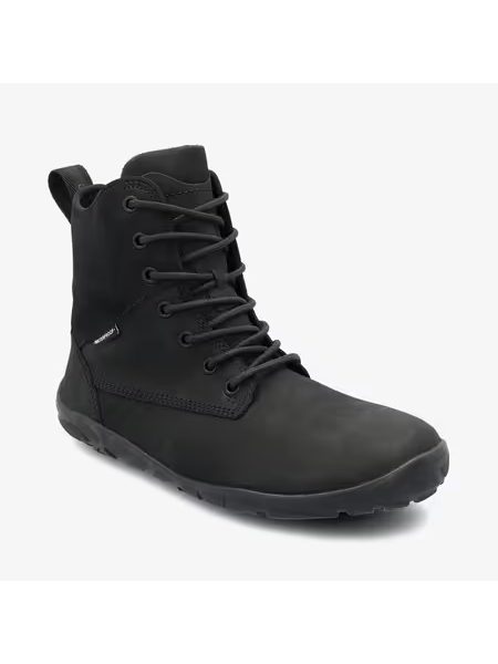 Barefoot Outdoorové Zateplené Boty GROUNDIES® Springfield Černé