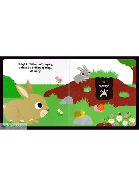 DĚTSKÁ KNIHA MINIPEDIE Dobrý den, králíčku!