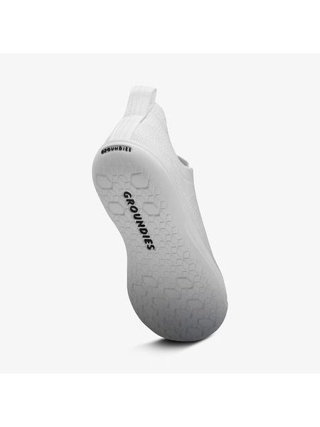GROUNDIES® Active Knit Bílé | Barefoot sportovní tenisky