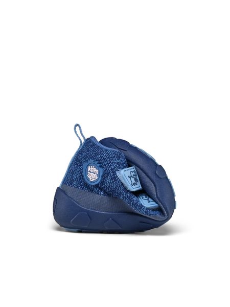 AFFENZAHN LOWBOOT KNIT HAPPY ELEPHANT Blue | Dětské celoroční barefoot boty