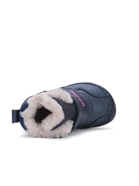 D.D.STEP W073-42814B ZIMNÍ KOTNÍKOVÉ BOTY Royal Blue 4