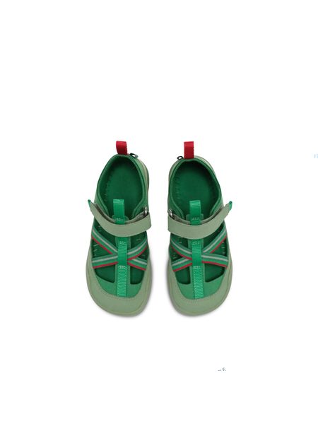 AFFENZAHN SANDAL VEGAN BREEZE FROG Green | Dětské barefoot sandály 5