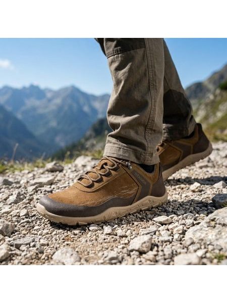 BENNON Barefoot Outdoor Hnědé | Barefoot sportovní outdoorové boty