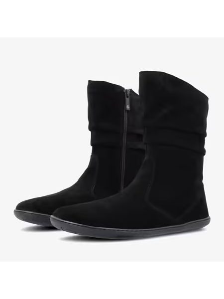 Dámské Barefoot+ Kozačky GROUNDIES® Odessa Černé