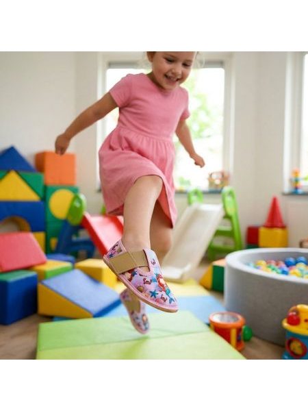 RAYVE SLIPPERS ELASTIC Mermaid | Dětské barefoot přezůvky