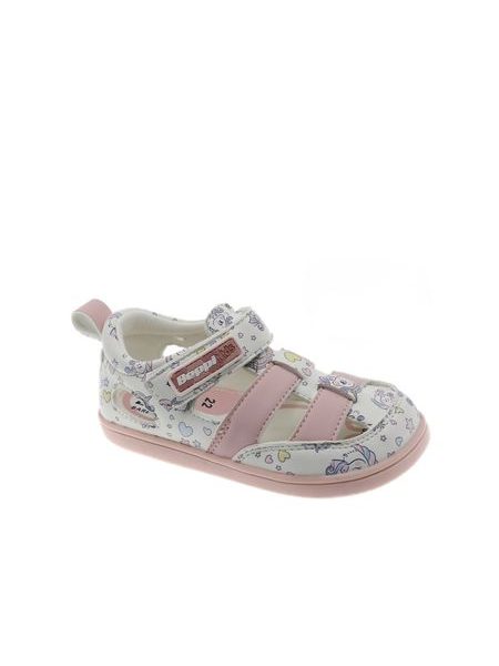 Kinder-Barfußsandalen BEPPI SAPATO CASUAL BEBE Rosa Einhörner