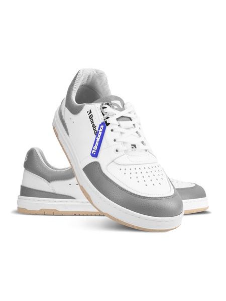 Barfodssneakers BAREBARICS WAVE hvid/grå