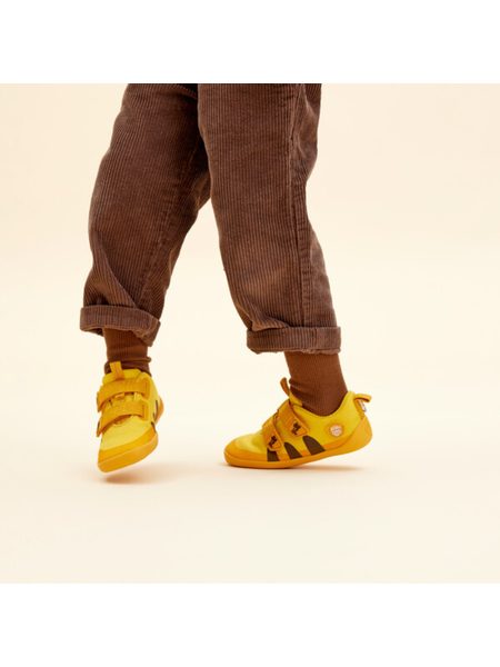 AFFENZAHN COTTON SNEAKER HAPPY TIGER Yellow 2