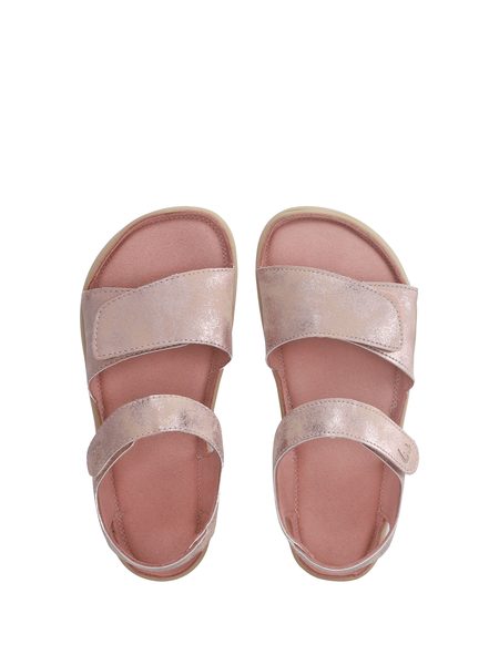 Sandálias barefoot de criança Be Lenka Miami Kids - Coral Sparkle