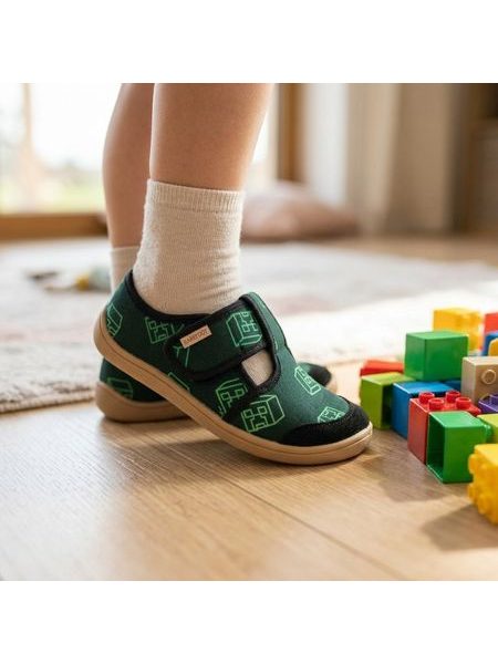 Dětské Barefoot Přezůvky RAYVE JOY Blocks