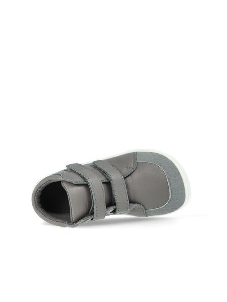 BABY BARE FEBO FALL Grey Asfaltico | Dětské celoroční barefoot boty