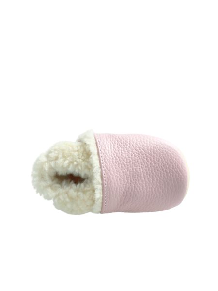 RAYVE CRAVITOS WINTER WOOL Světle růžové | Dětské barefoot capáčky
