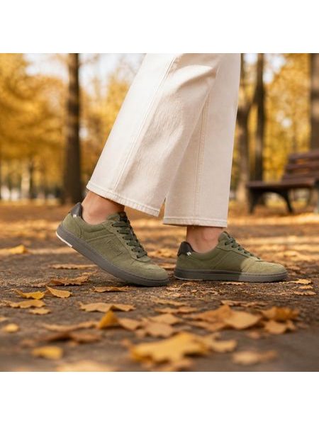Dámské Barefoot Tenisky BLUSUN BLSN-600+W tmavě zelené