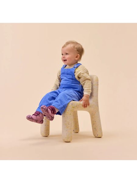 AFFENZAHN PREWALKER LOWBOOT LEATHER TALKY Otter Pink | Dětské první barefoot botičky