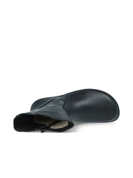 Dámské Barefoot Zateplené polokozačky ANGLES DAFNE 2.0 černé