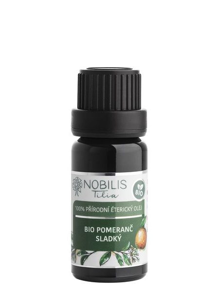 Nobilis Tilia éterický olej Bio Pomeranč, sladký 2 ml tester sklo