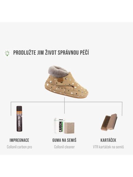 FRODDO ZIMNÍ CAPÁČKY FURRY WALKERS Gold+