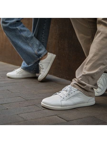 XERO SHOES DILLON LEATHER White | Barefoot tenisky