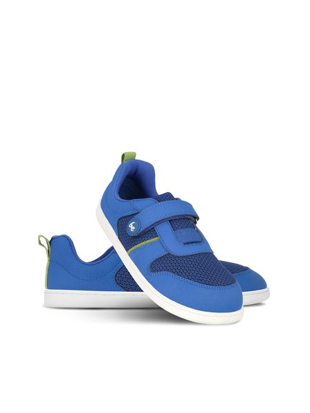 Ténis barefoot de criança Be Lenka Glade Preschool azul e verde