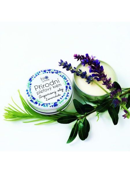 RELAXAČNÍ KRÉM pro smíšenou pleť - Arganový olej, levandule