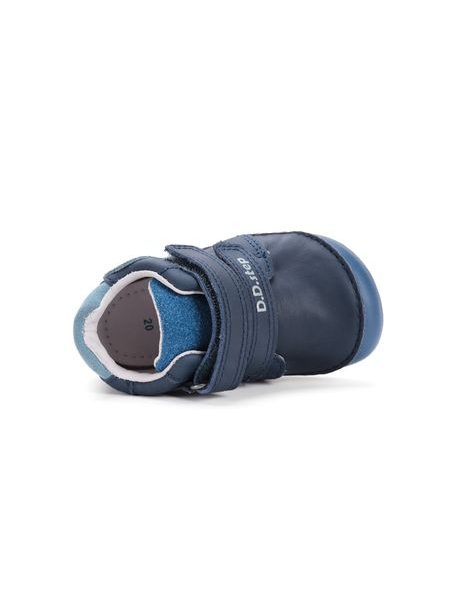 Dětské barefoot tenisky D.D.STEP S070-52576 Světle Modrá svítivá