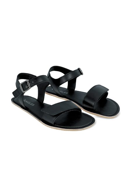 ANGLES HESTIA Black | Dámské barefoot sandály
