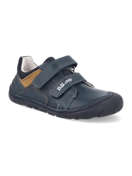 Dětské barefoot celoroční boty D.D.STEP S073-52363A Bermuda Blue