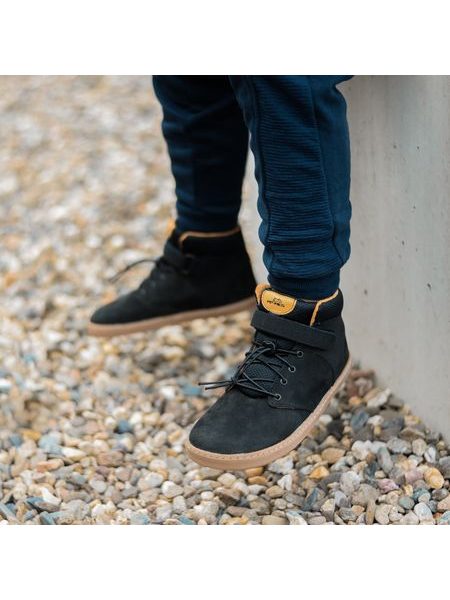 PEGRES KOTNÍKOVÉ NUBUK BF56 Black 6