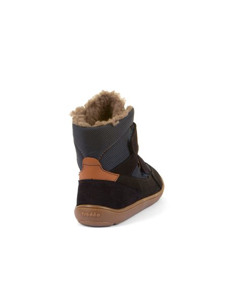 FRODDO UP TEX WINTER Dark Blue | Dětské zimní zateplené barefoot boty