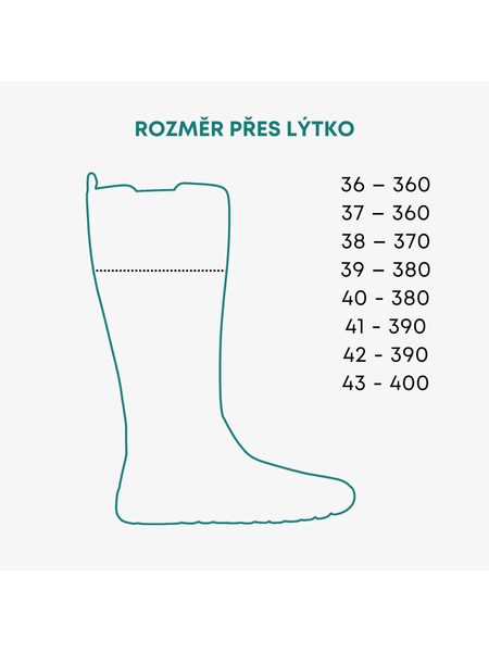 Dámské Barefoot Kozačky GROUNDIES® Milena Černé