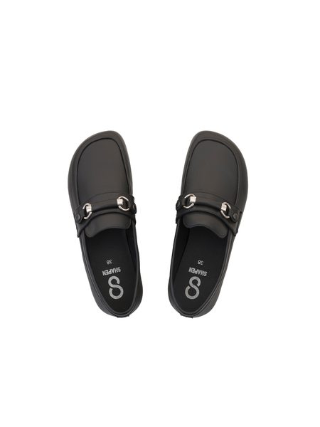 SHAPEN MOKASÍNY VERSA Regular Black | Dámské barefoot mokasíny
