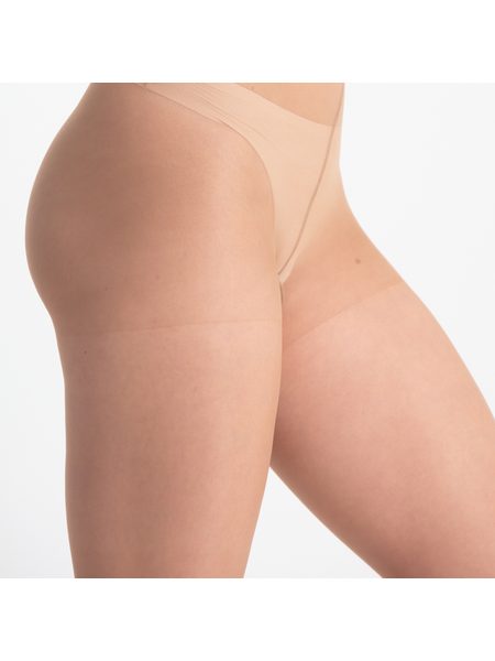 PUNČOCHY NADOTEC TĚLA 20 DEN Béžová Zlatá