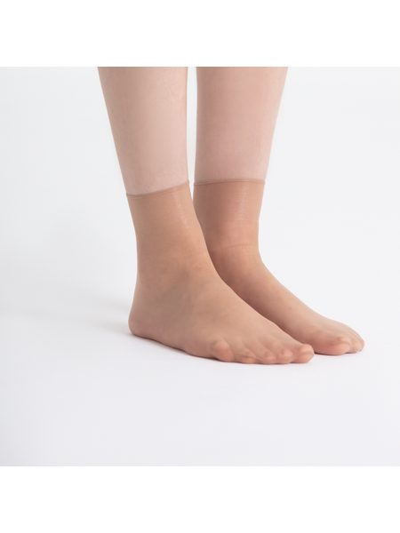 PONOŽKY NADOTEC ZEMĚ 8 DEN Béžová