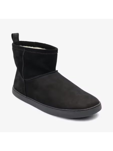 Dámské Barefoot Zateplené Boty GROUNDIES® COZY BOOT LOW Černé