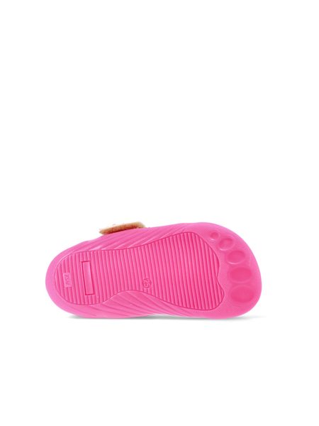 PEGRES PAPUČKY SBF 10F Textilní Růžová | Dětské barefoot přezůvky