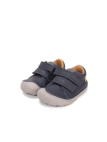D.D.STEP S073-61950B Modrá | Dětské barefoot celoroční boty